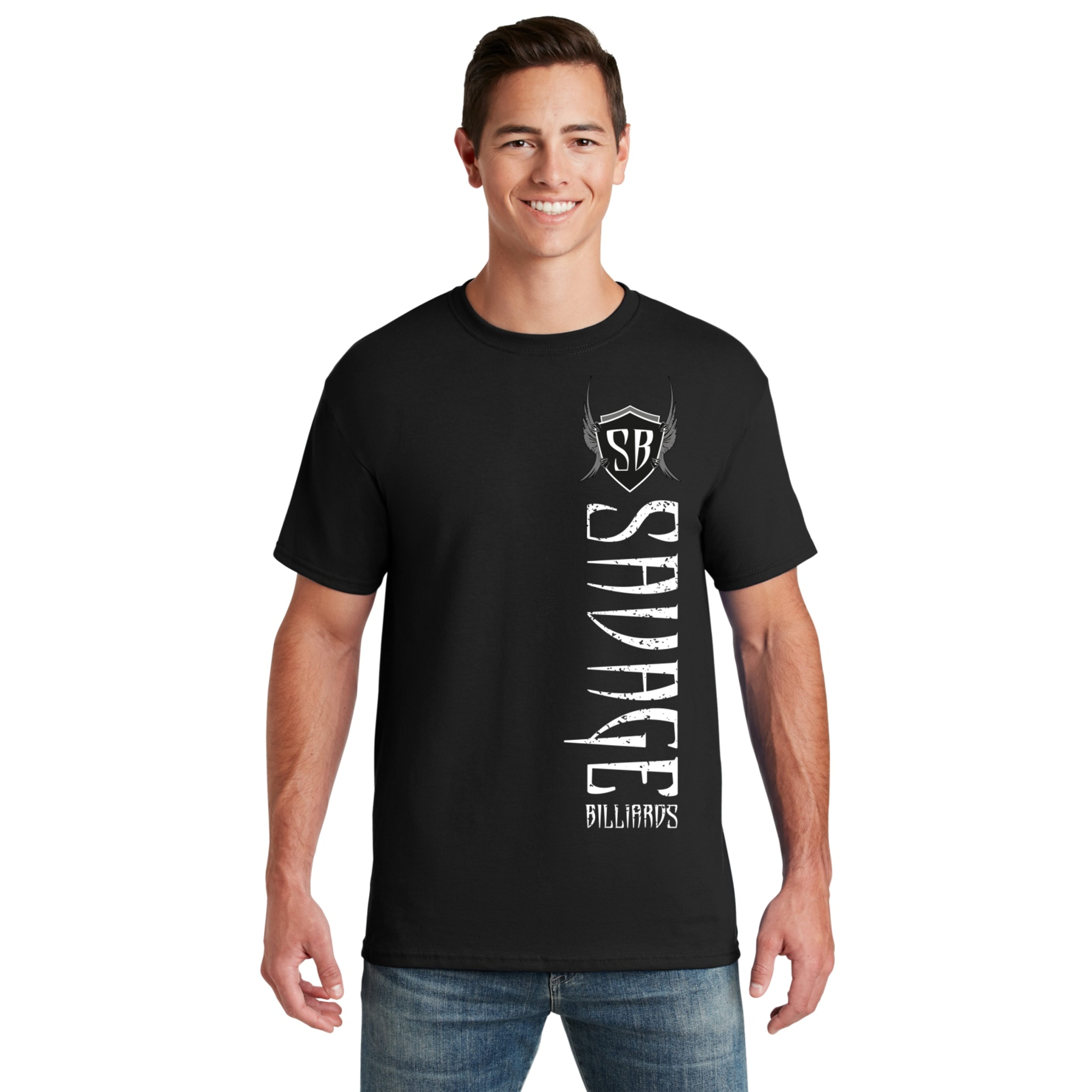 T-Shirt Black - Savage Billiard Apparel